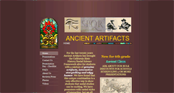 Desktop Screenshot of ancientartifacts.biz